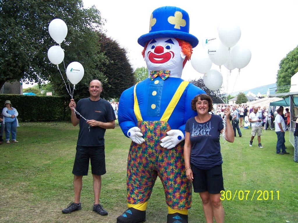 MKP Giant Clown carnival entertainer